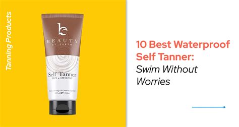 waterproof self tanners